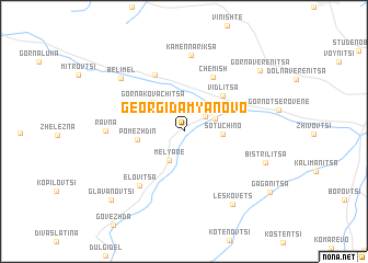 map of Georgi-Damyanovo