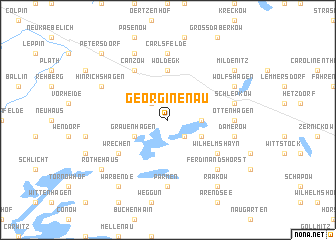 map of Georginenau