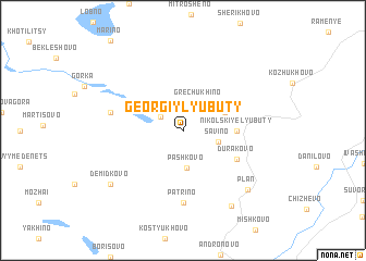 map of Georgiy Lyubuty