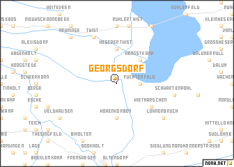 map of Georgsdorf