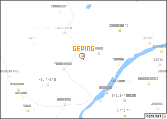 map of Geping