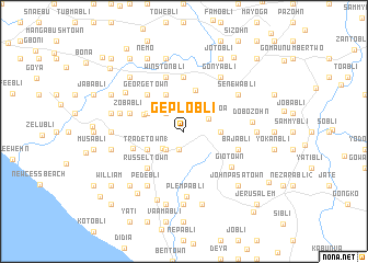 map of Geplobli