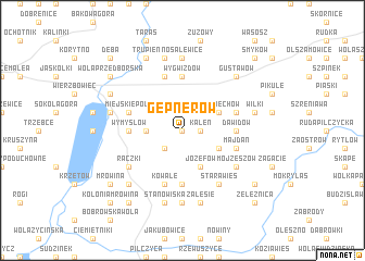 map of Gepnerów