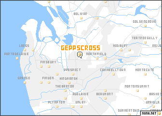 map of Gepps Cross