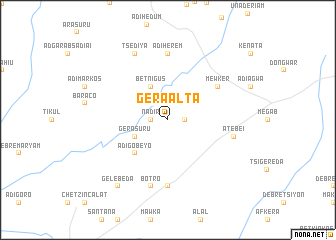 map of Geraʼālta