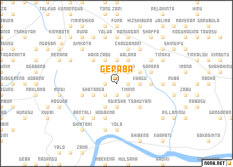 map of Geraba