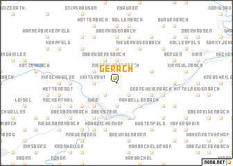 map of Gerach