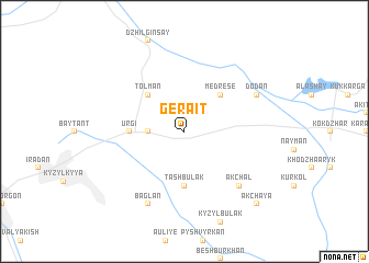 map of Gerait