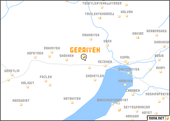map of Gerā\