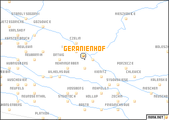 map of Geranienhof