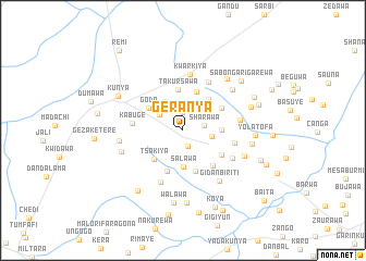 map of Geranya