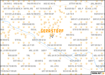 map of Gerastorf