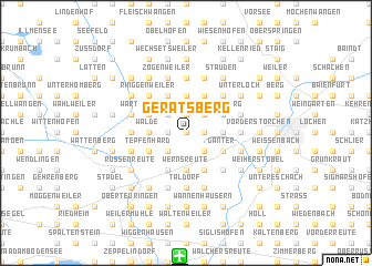 map of Geratsberg