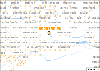 map of Geratsried