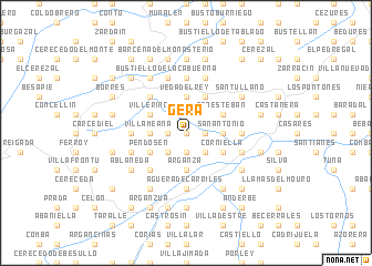 map of Gera