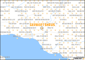 map of Gerbertshaus