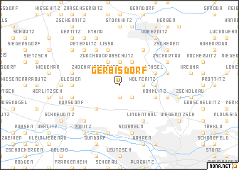 map of Gerbisdorf
