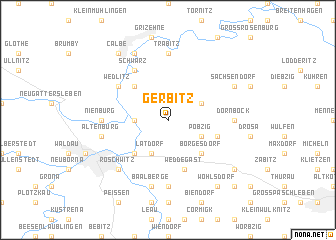 map of Gerbitz