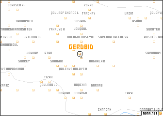 map of Gerd Bīd