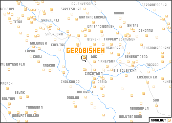 map of Gerd Bīsheh