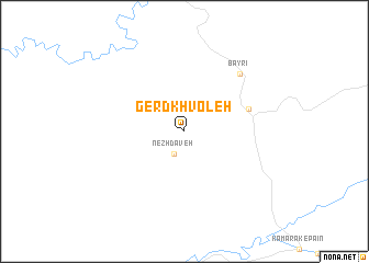 map of Gerd Khvoleh
