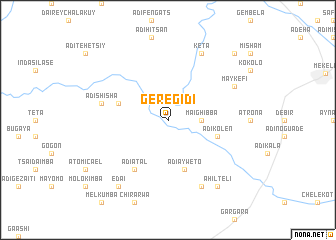 map of Geregidī