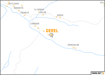 map of Gerel\