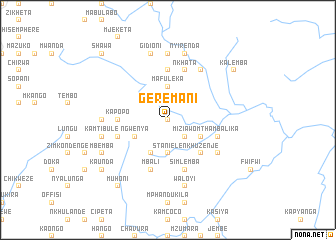 map of Geremani