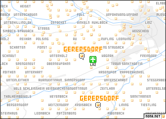 map of Gerersdorf