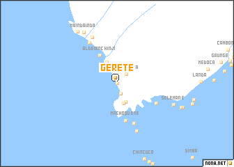 map of Gerete