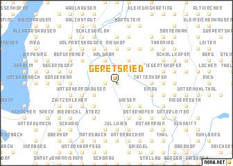 map of Geretsried