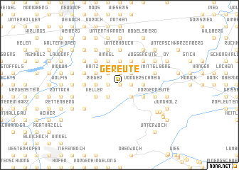 map of Gereute