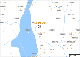 map of Gereza