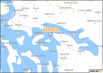 map of Gergeir