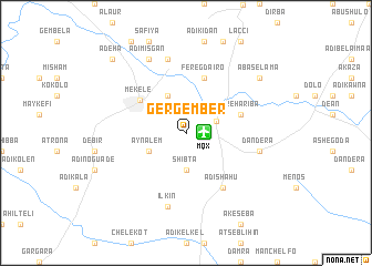 map of Gergember