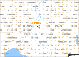 map of Gerharding