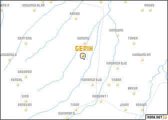 map of Gerih