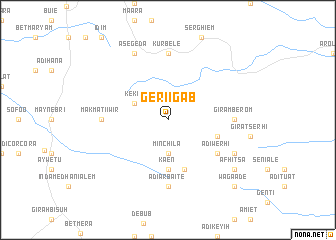 map of Geriʼīgab
