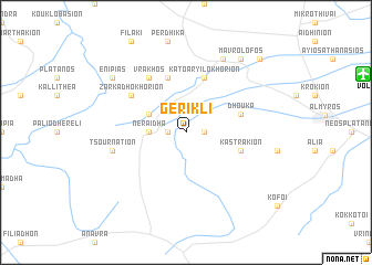 map of Geriklí