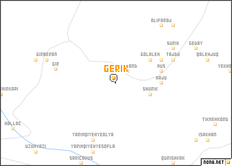 map of Gerīk