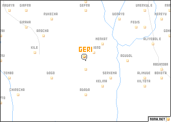 map of Gerī