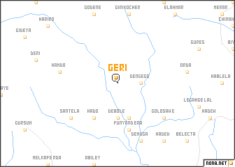 map of Gerī
