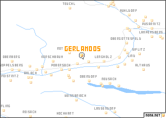 map of Gerlamoos