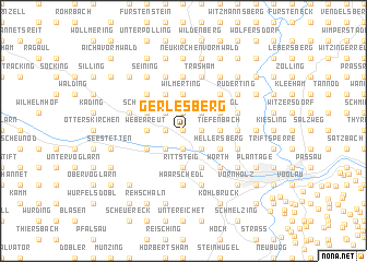 map of Gerlesberg