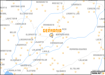 map of Germania