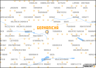 map of Germanicha