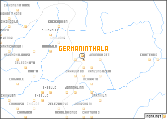 map of Germani Nthala