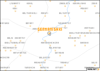 map of Germanishki