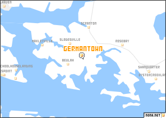 map of Germantown