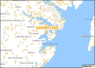 map of Germantown